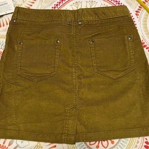Athlete Corduroy Mini Athletic Skirt size 2